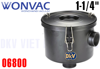 Bầu lọc gió bơm chân không WonVac 06800
