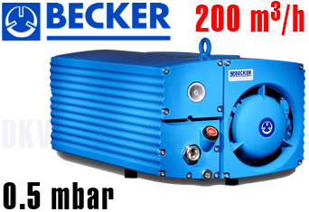 Bơm chân không Becker U 5.201 O2-PACK