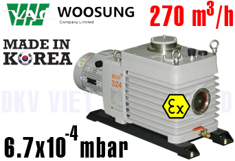 Bơm chân không chống cháy nổ Woosung MVP324 Ex