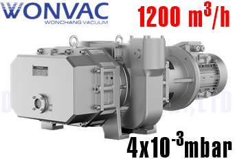 Bơm chân không tăng áp WonVac BS-1200
