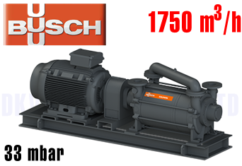 Bơm chân không vòng nước Busch DOLPHIN LB 1757 A