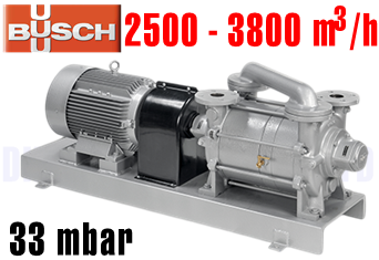 Bơm chân không vòng nước Busch DOLPHIN LB 3809 A