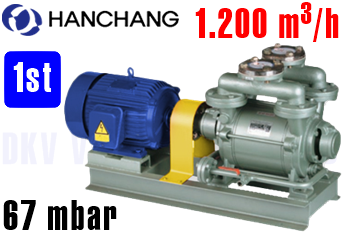Bơm chân không vòng nước Hanchang  HWVP-1-2000