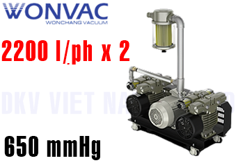 Bơm chân không Wonvac WBS-100B
