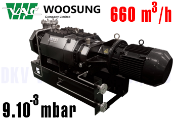 Bơm chân không Woosung MDP800B