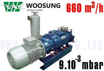 Bơm chân không Woosung MDP800S