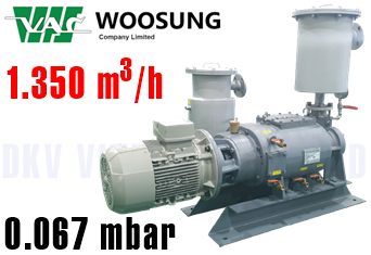 Bơm chân không Woosung TDP1500