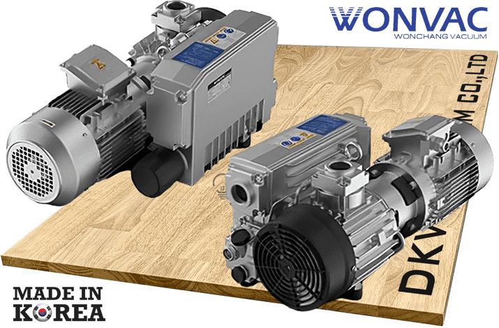 bom chan khong wonvac wovp-0060, wonvac oil lubricated rotary vane vacuum pumps wovp-0060