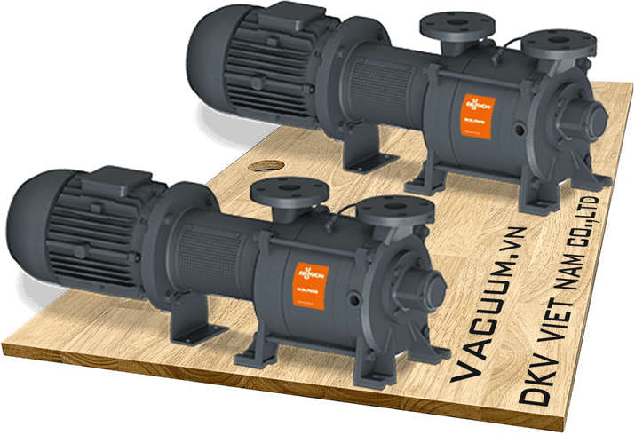 Bơm chân không vòng nước Busch Dolphin LA 0103 A, Busch liquid ring vacuum pump Dolphin LA 0103 A