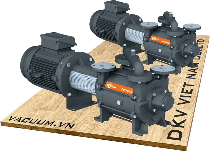 Bơm chân không vòng nước Busch Dolphin LB 0355 A, Busch liquid ring vacuum pump Dolphin LB 0355 A