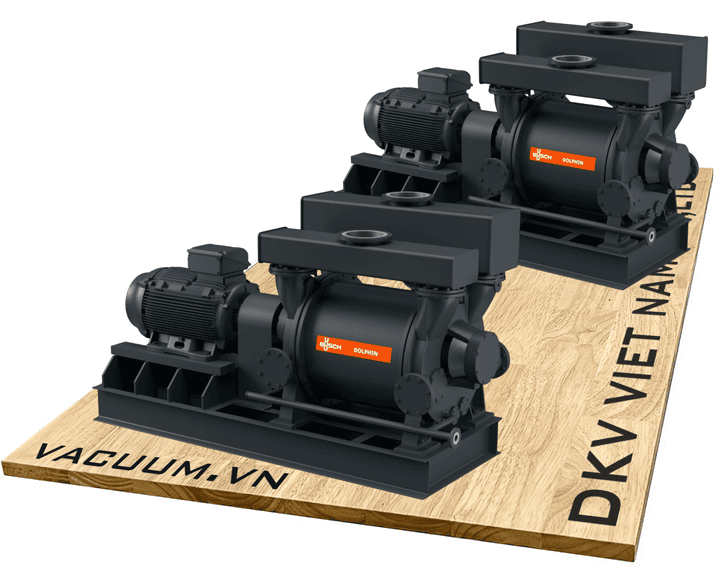 Bơm chân không vòng nước Busch Dolphin LR 1190 A, Busch liquid ring vacuum pump Dolphin LR 1190 A