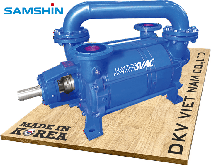 Bơm chân không vòng nước Samshin SDH22400, Samshin liquid ring vacuum pump SDH22400