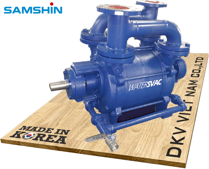 Bơm chân không vòng nước Samshin SW4.0S, Samshin liquid ring vacuum pump SW4.0S