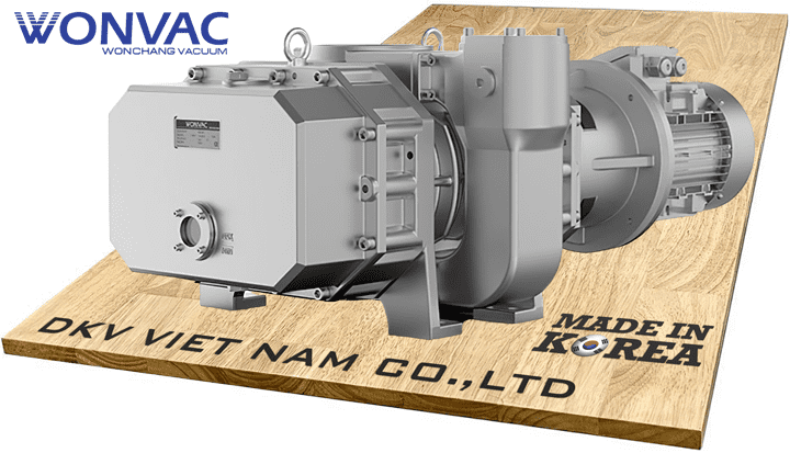 Bơm tăng áp chân không WonVac BSB-1200, WonVac roots booster pump BSB-1200
