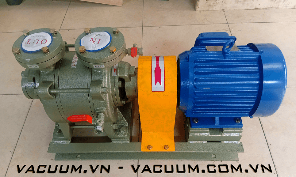 bom chan khong vong nuoc hanchang hwvp-1-170, hanchang liquid ring vacuum pump hwvp-1-170