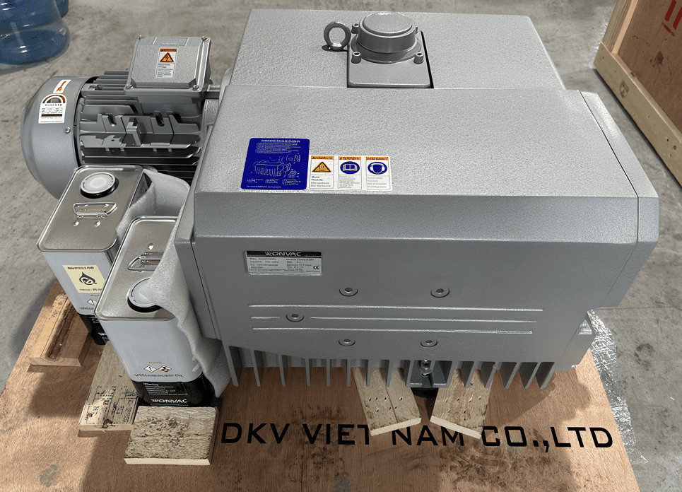 Bơm chân không Wonvac WOVP-0320H, Wonvac Oil Lubricated Rotary Vane Vacuum Pumps WOVP-0320H