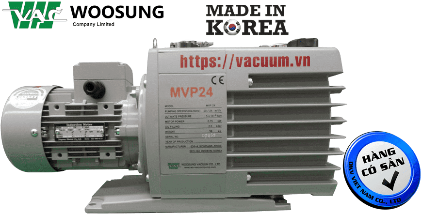 bom chan khong woosung mvp24, woosung oil lubricated rotary vane vacuum pumps mvp24