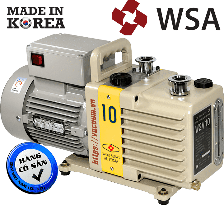 bom chan khong wsa w2v10, wsa oil lubricated rotary vane vacuum pumps w2v10